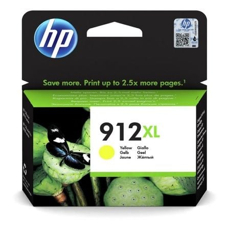 HP nº 912 XL de alta capacidade   |  amarelo
