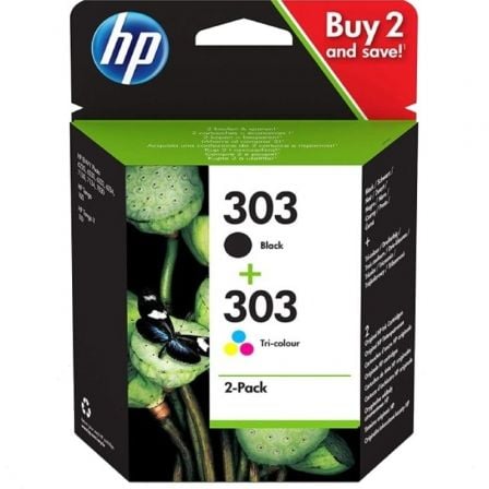 HP nº 303, Pack múltiplo   |  preto   |  tricolor