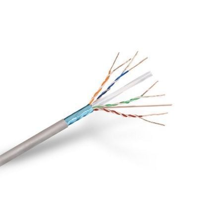 Bobina de cabo FTP RJ45 Aisens A136-0282 Cat.6 | 305m | Cinza