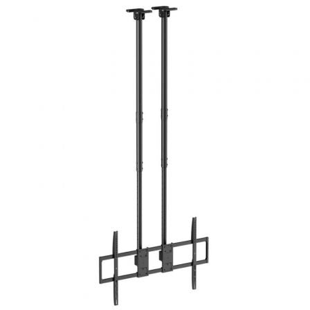 Suporte de teto inclinável   |  giratório   |  nivelador Aisens CT120TLE-395 para TVs de 60 a 120''   |  até 120 kg