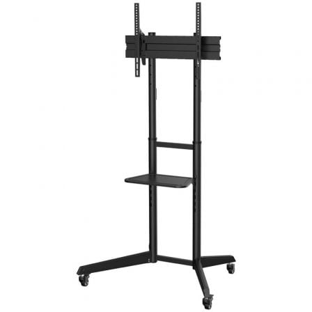 Suporte de chão inclinável Aisens FT70TE-211 com rodas para TVs de 37 a 70''   |  até 50 kg