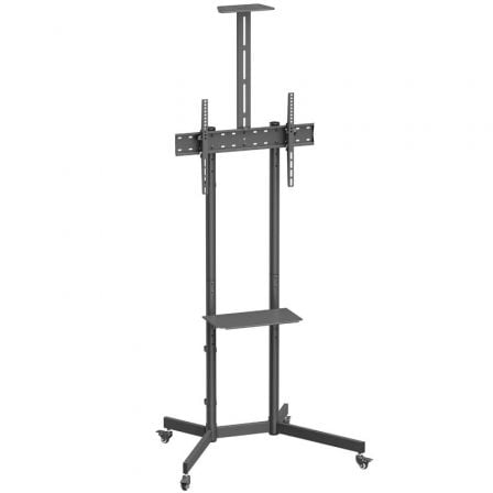 Suporte de chão inclinável Aisens FT70TE-335 com rodas   |  suporte para câmera para TVs de 37' a 70'   |  até 45 kg