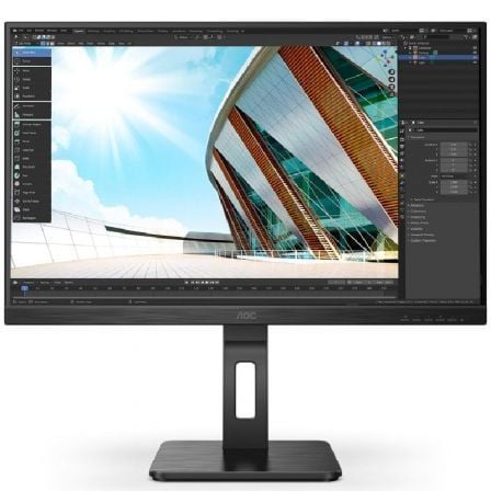 AOC 27P2Q de 27' | Full HD | Multimídia | Altura ajustável | Preto