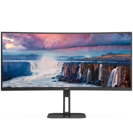 AOC CU34V5C   |  BK 34' | WQHD | Multimídia | Preto