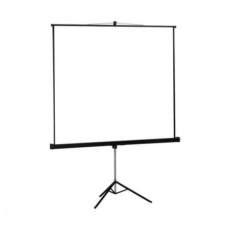 Tela de projeção com tripé aprox. P200T | 200 x 200 cm