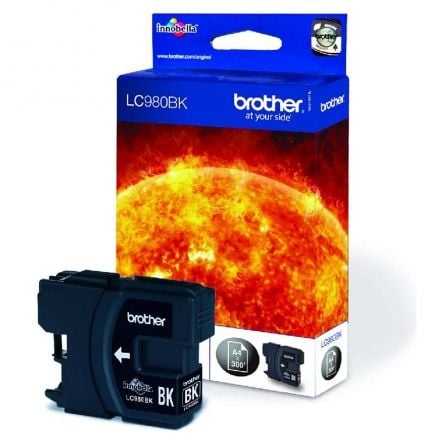 Cartucho de tinta original Brother LC-980 |  Preto