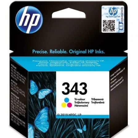 Tinteiro original HP nº 343/tricolor