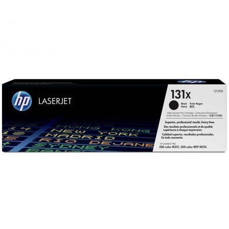 HP nº 131X XL de alta capacidade   |  preto