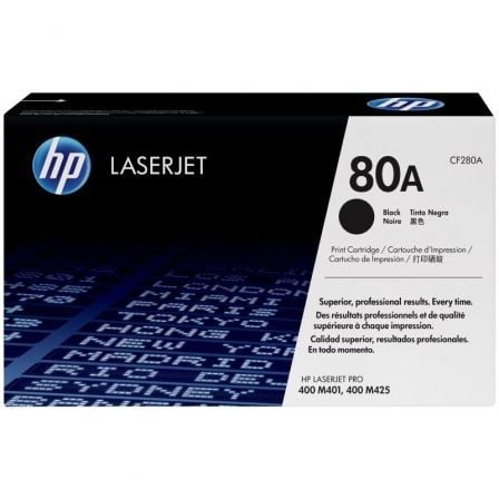 HP nº80A   |  Preto