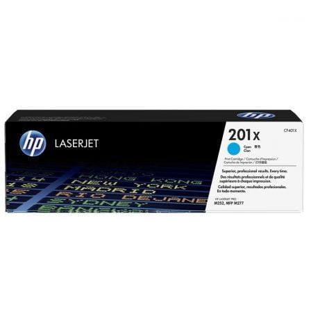 HP nº 201X XL de alta capacidade   |  ciano