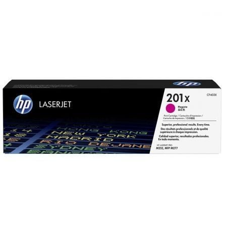 HP nº 201X XL de alta capacidade   |  magenta