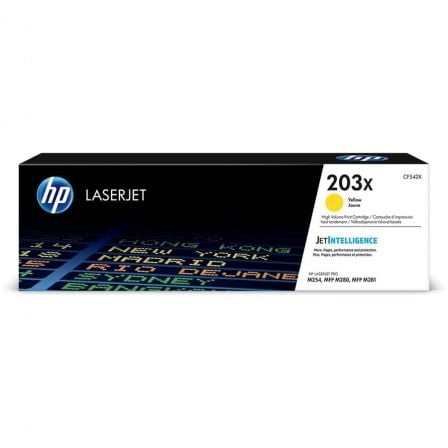HP nº 203X XL de alta capacidade   |  amarelo