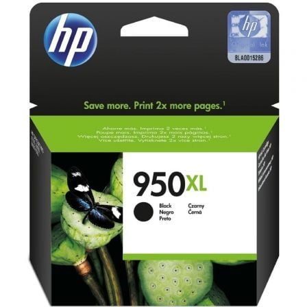 HP nº 950 XL de alta capacidade   |  preto