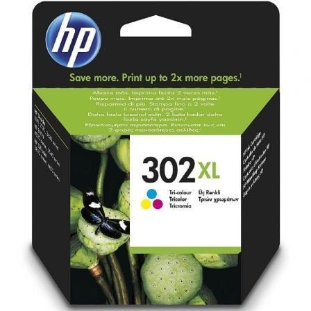 HP nº 302 XL de alta capacidade | tricolor