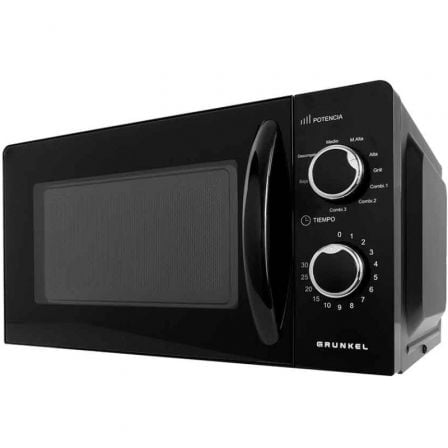 Grunkel MWG-20NG Micro-ondas | 700W | Capacidade 20L | Função Grill | Preto