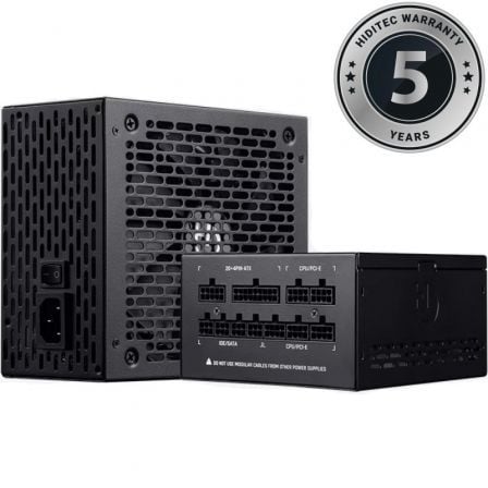 Hiditec BZX850 V2 | 850 W | Ventoinha de 14 cm | Bronze 80 Plus