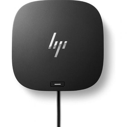 Docking USB Tipo-C HP G2 | 4xUSB | 1xHDMI | 1xRJ45 | 2xDisplayPort | 1xJack | 1xUSB Tipo-C PD | Preto