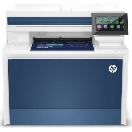 HP LaserJet Pro 4302fdn colorida Fax   |  Duplex   |  ADF   |  Branco e Azul
