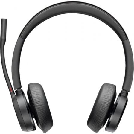 Poly Voyager 4320 para Microsoft Teams + adaptador BT700 | com microfone | Bluetooth | preto
