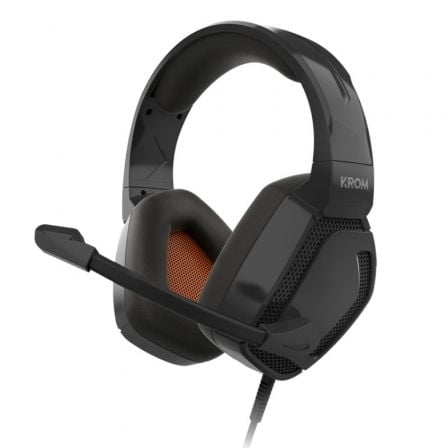 Krom Kopa Pro com microfone| conector 3,5| preto