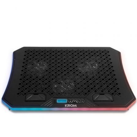 Suporte de refrigeração Krom Kooler para laptops até 19''  | Iluminação LED