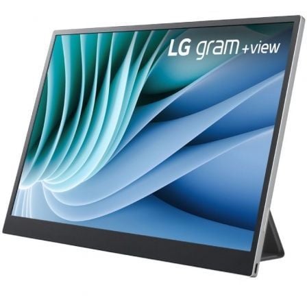 LG Gram +view 16MR70 de 16' | WQXGA | Preto e Prata