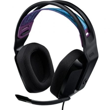 Logitech G335 com microfone| conector 3,5| preto