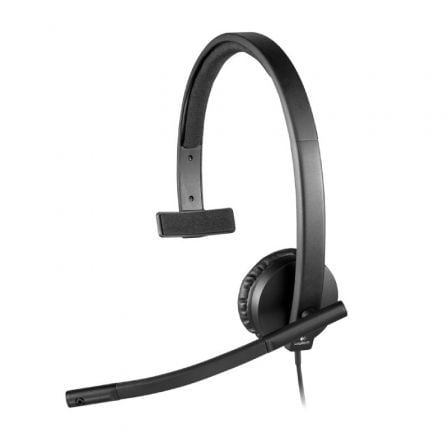 Logitech H570E | com microfone | USB | preto