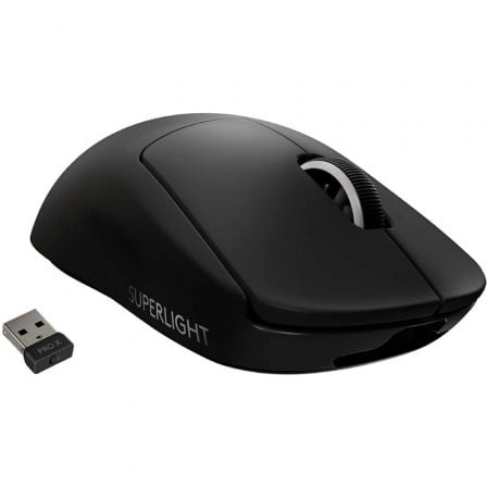Logitech PRO X Superlight | Bateria recarregável | Até 25600 DPI | Preto