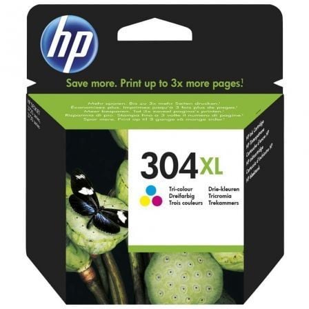 HP nº 304 XL de alta capacidade | tricolor
