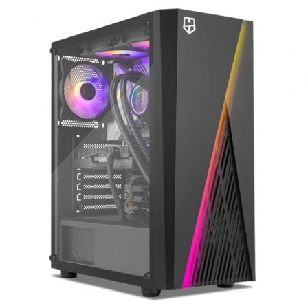 Caixa Gaming semi-torre Nox Hummer Frost