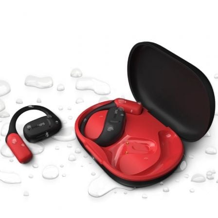 Philips TAA6709BK| bateria com duração de 7 horas| preto e vermelho