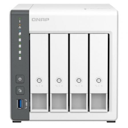 NAS QNAP TS-433-4G | 4 baias 3,5'- 2,5' | 4GB | Formato Torre