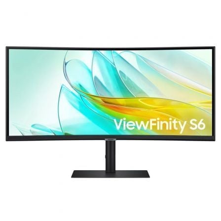Samsung ViewFinity S6 S34C652UAU 34' | UWQHD | Multimídia | Preto