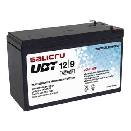 Bateria Salicru UBT 12 | 9 compatível com UPS Salicru de acordo com as especificações