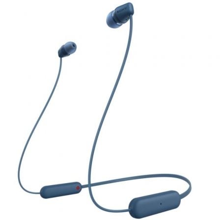 Sony WI-C100 | com microfone | Bluetooth | Azul