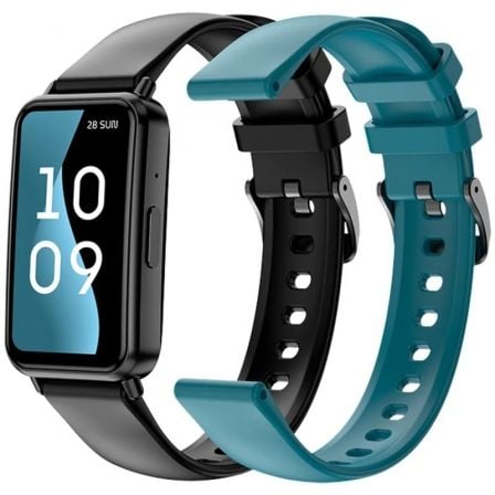 SPC Duo Fit Smartwatch | Notificações | Frequência Cardíaca | Preto Escuro