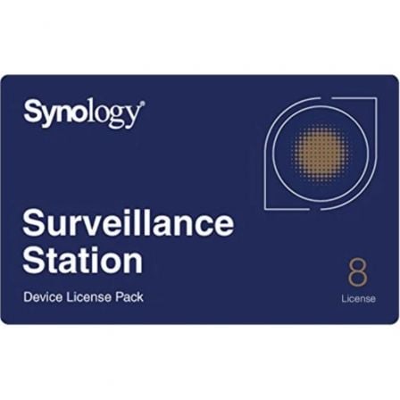 Pack de licença para dispositivo de vigilância Synology Licença física | 8 dispositivos