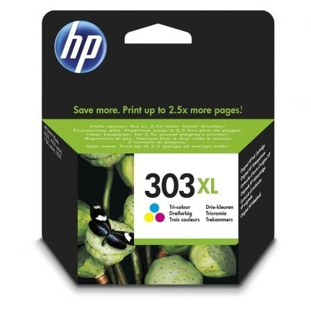 HP nº 303 XL de alta capacidade   |  tricolor
