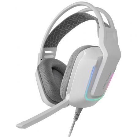 Mars Gaming MH-Strike com microfone   |  conector 3,5   |  USB   |  branco