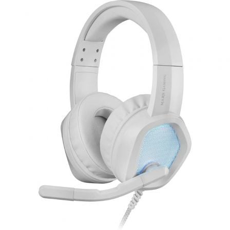 Mars Gaming MH320 com microfone| conector 3,5| branco