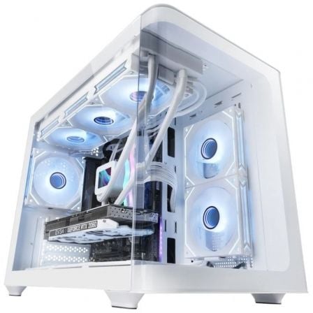 Mars Gaming Miniitorre Gaming Box MC-FUSIONM | Branco