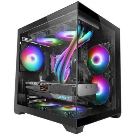 Caixa Gaming Mars Gaming MC-VIEW2   |  Minitower preta