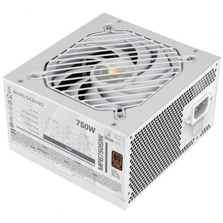 Mars Gaming MPB750SI | 750 W | Ventoinha de 12 cm | Bronze 80 Plus