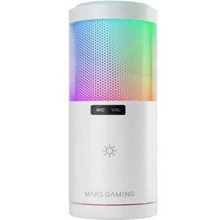 Microfone Mars Gaming MMIC-SC  | USB 2.0  | Branco