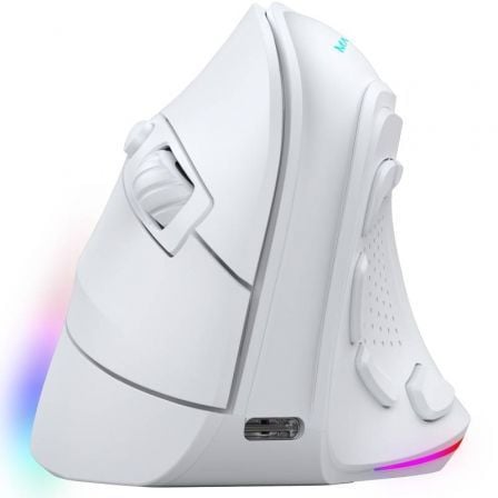 Mars Gaming MM-SK | Até 8400 DPI | Branco
