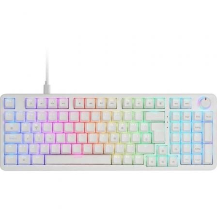 Teclado mecânico Mars Gaming MKPROBES   |  azul   |  Branco