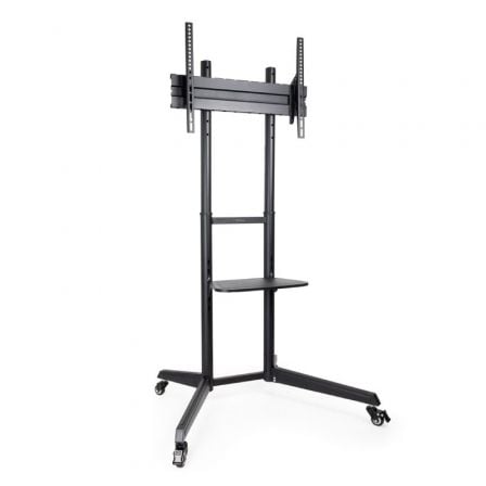 TooQ FS1170M-B Suporte de chão inclinável com rodas para TVs de 37 a 70''   |  até 50 kg