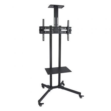 TooQ FS1470M-B Suporte de chão ajustável   |  inclinável para TVs de 37 a 70''   |  até 50 kg