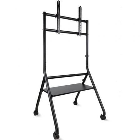 Suporte de nivelamento de piso TooQ iDREAMS FS20206M-B com rodas para TVs de 37 a 86''   |  até 80 kg